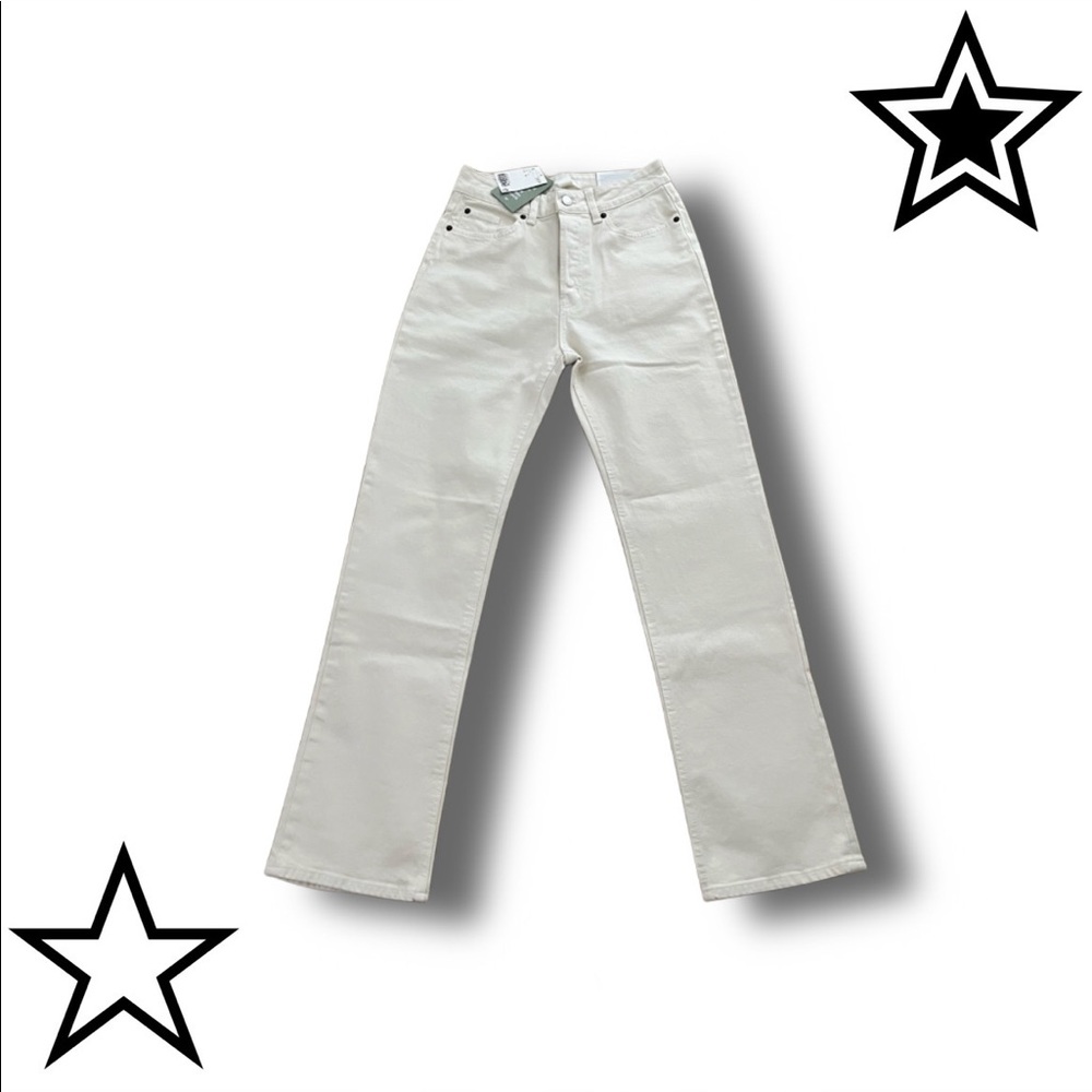 H&M White/Cream Pants NWT